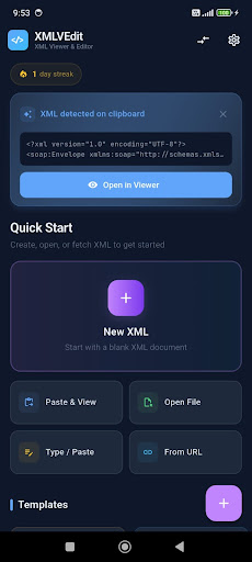 XML Viewer & Editor opening a multi-language XML file without encoding errors