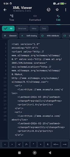 Validation results showing three errors with line numbers and descriptions
