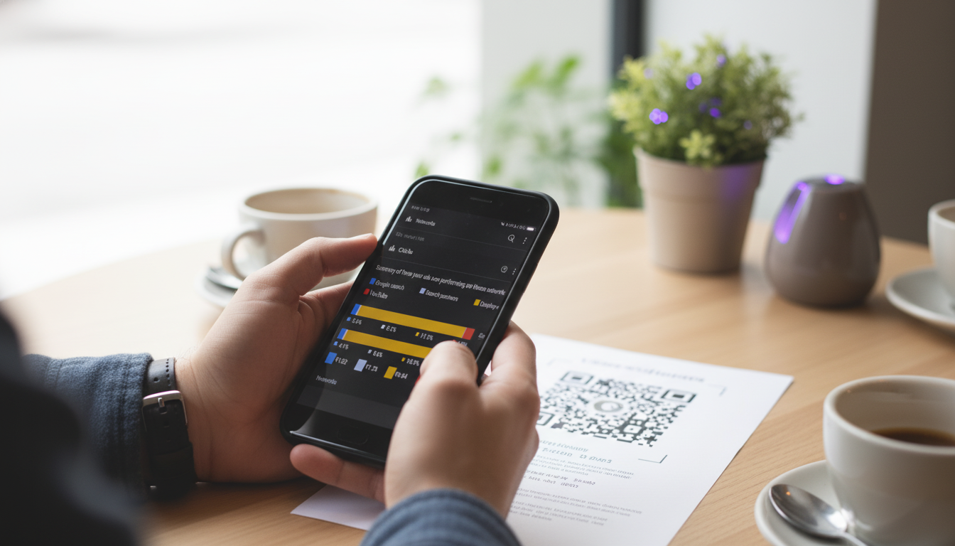 QR Scanner & Generator app screen